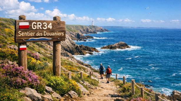 Réserver votre hébergement proche du GR34, une escale authentique entre Terre et Mer